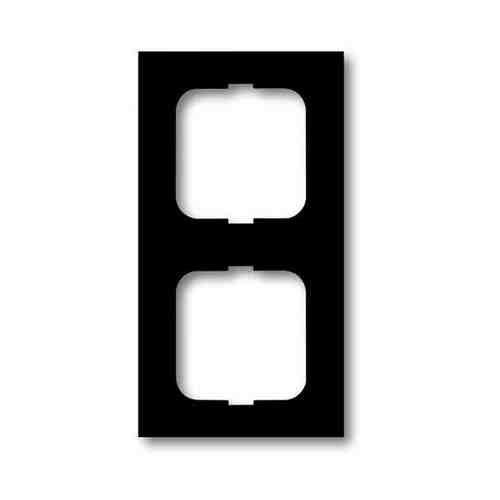 Рамка ABB Future Linear 2 пост чёрный бархат (1722-885K-500) 2CKA001754A4534 Черный