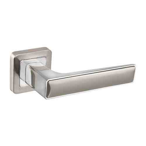 Ручка дверная межкомнатная Fuaro DENVER XM SN/CP-3 матовый никель/хром