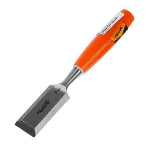 Стамеска плоская Sparta 32 мм с пластиковой ручкой