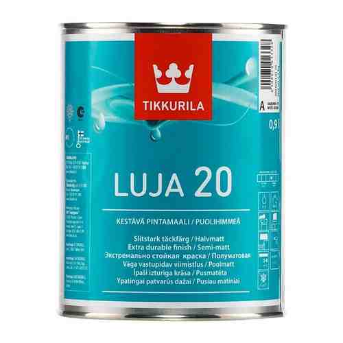 Tikkurila Luja 20 Влагостойкая краска (под колеровку, полуматовая, база C, 9 л)