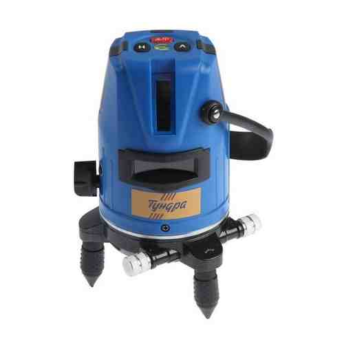 Уровень лазерный тундра, самовыравнивающийся, подставка, 2 луча, очки, зарядка, кейс, TUNDRA