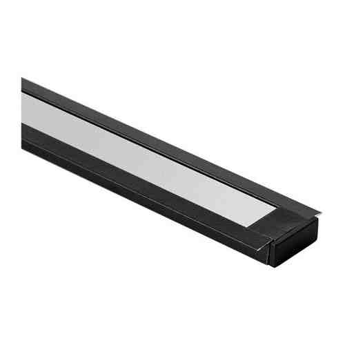 Встраиваемый алюминиевый профиль для светодиодной ленты Elektrostandard LL-2-ALP007 Встраиваемый алюминиевый профиль черный/белый для LED ленты (под ленту до 11mm)