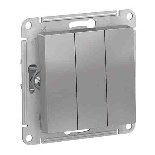 Выключатель Schneider Electric ATN000331 AtlasDesign, алюминий