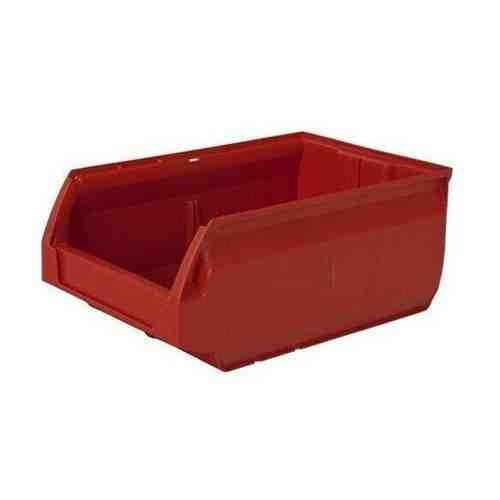 Ящик пластиковый Тара ру для хранения, 17 х 10,5 х 7,5 см, 12 шт, красный