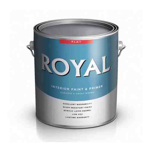 Американская интерьерная краска для стен Royal Interior Flat, 3,78, Ultra White, Ace Paint