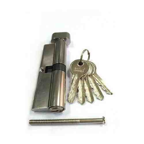 Цилиндровый механизм DORMA CBF-1, 35x50, ключ/ключ (никель)