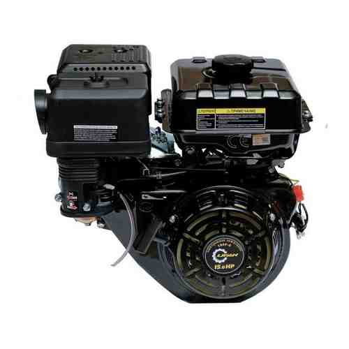 Двигатель бензиновый Lifan 190F-C Pro D25 7А (15л.с., 420куб.см, вал 25мм, ручной старт, катушка 7А)