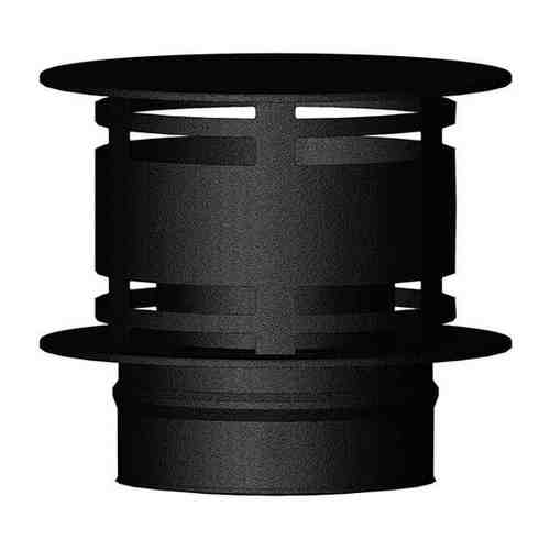 Дымоход Schiedel Permeter 25 Конус с зонтиком (⌀ 150/200 мм)(Черный цвет)