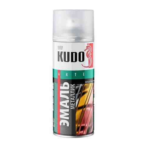 Эмаль KUDO металлик хром 520 мл KU-1027