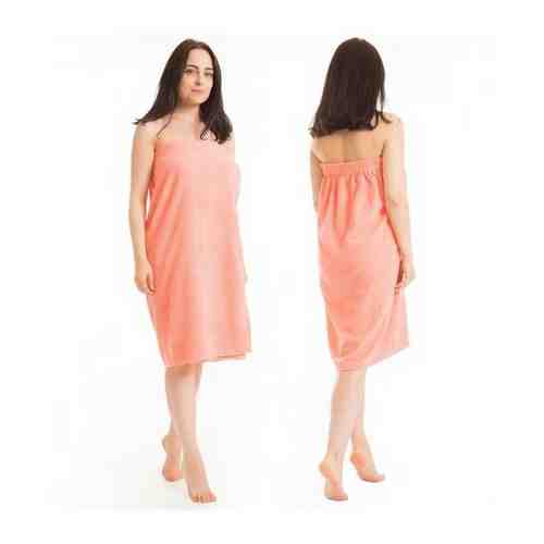 Гранд-Стиль Килт(юбка) женский махровый, 80х150+-2, цвет персиковый