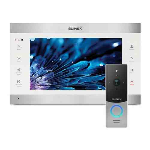 Комплект видеодомофона Slinex SL-10IPT HD с вызывной панелью (белый монитор)
