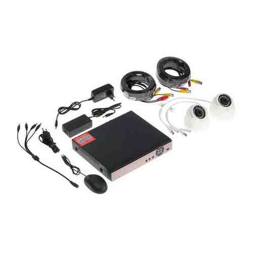 Комплект видеонаблюдения Si-Cam, 2 внутренние камеры, 2 Мп, без HHD
