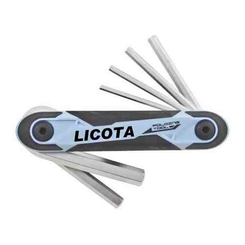 LICOTA FH1S061D2CV Licota - Набор ключей 6 гранных складных 6 пр. 2.5-8 мм