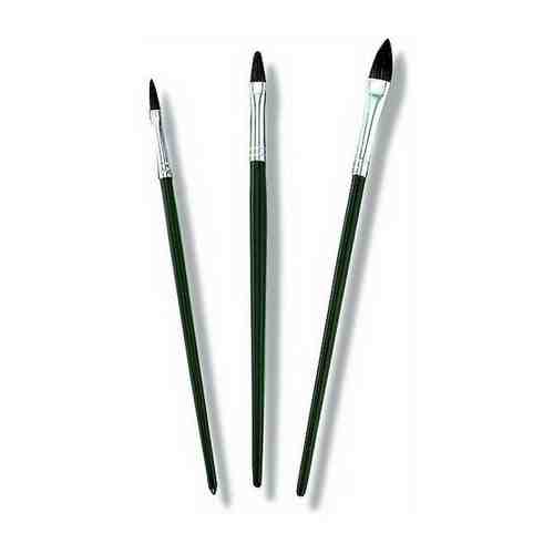 Набор кистей Color Expert 82610627 пластиковая ручка 3 шт (4, 6, 8 мм)