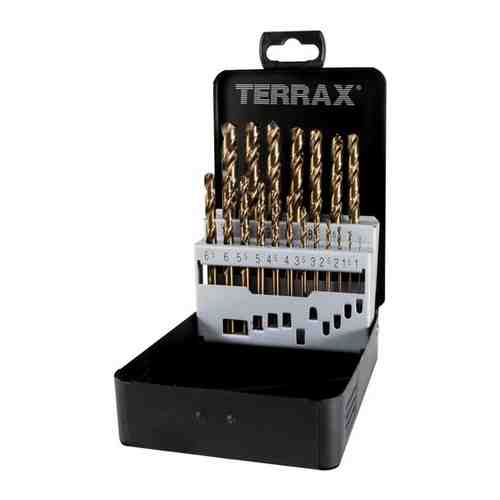 Набор сверл по металлу Terrax by Ruko 1-10мм 19шт DIN338 HSSE-Co5 A215214