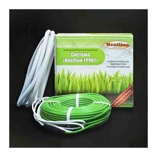 Нагревательный кабель HeatLine-грунт для обогрева теплиц и зимних садов, резистивный кабель 12 м.п