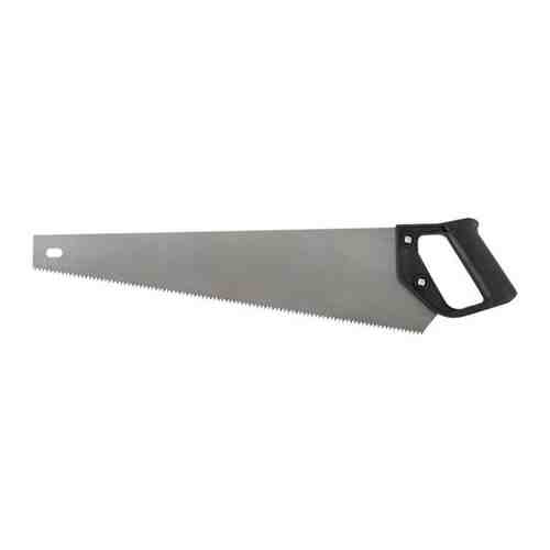 Ножовка по дереву Эконом, средний зуб, шаг 4,5 мм, пластиковая ручка, 450 мм MOS 40294М