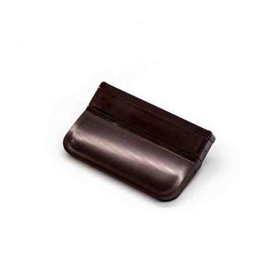 Ручка балконная коричневая пластик (лепесток)