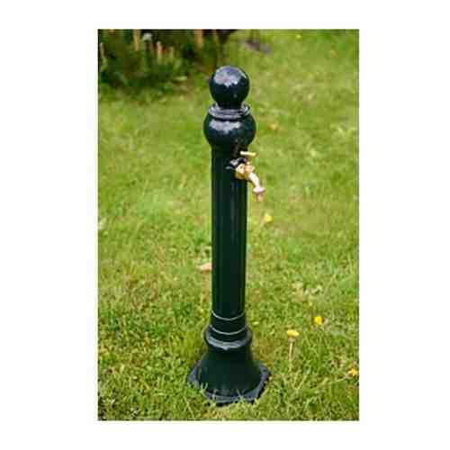 Садовая колонка для воды из алюминия, Арт.488 (GREEN)