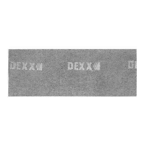 Сетка шлифовальная абразивная, водостойкая Р 80, 105*280мм, 3 листа DEXX 35550-080_z01
