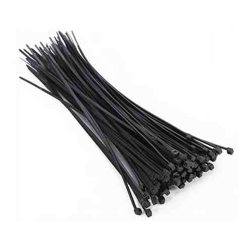 Стяжки кабельные нейлоновые VertexTools 4X250 черные 100 шт