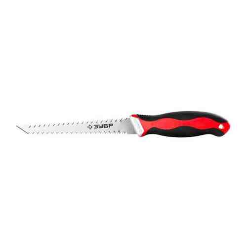Выкружная мини-ножовка для гипсокартона Зубр 15178_z01 150 мм, 17 TPI (1.5 мм), пласт. рукоятка