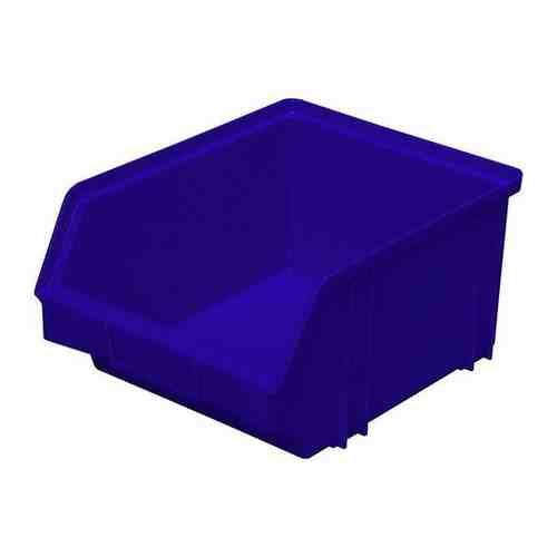 Ящик (лоток) универсальный полипропиленовый 290x230x150 мм синий, 1028921