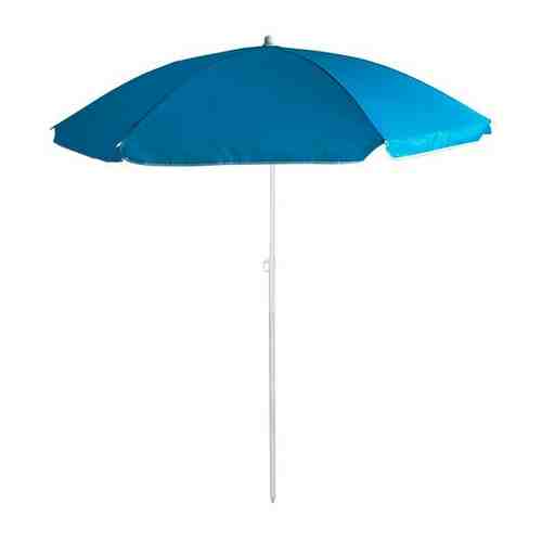 Зонт пляжный Ecos BU-63, диаметр 145 см, складная штанга 170 см, голубой